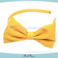 Lady Lovely Big Bowknot Orange Ribbon Hair Band